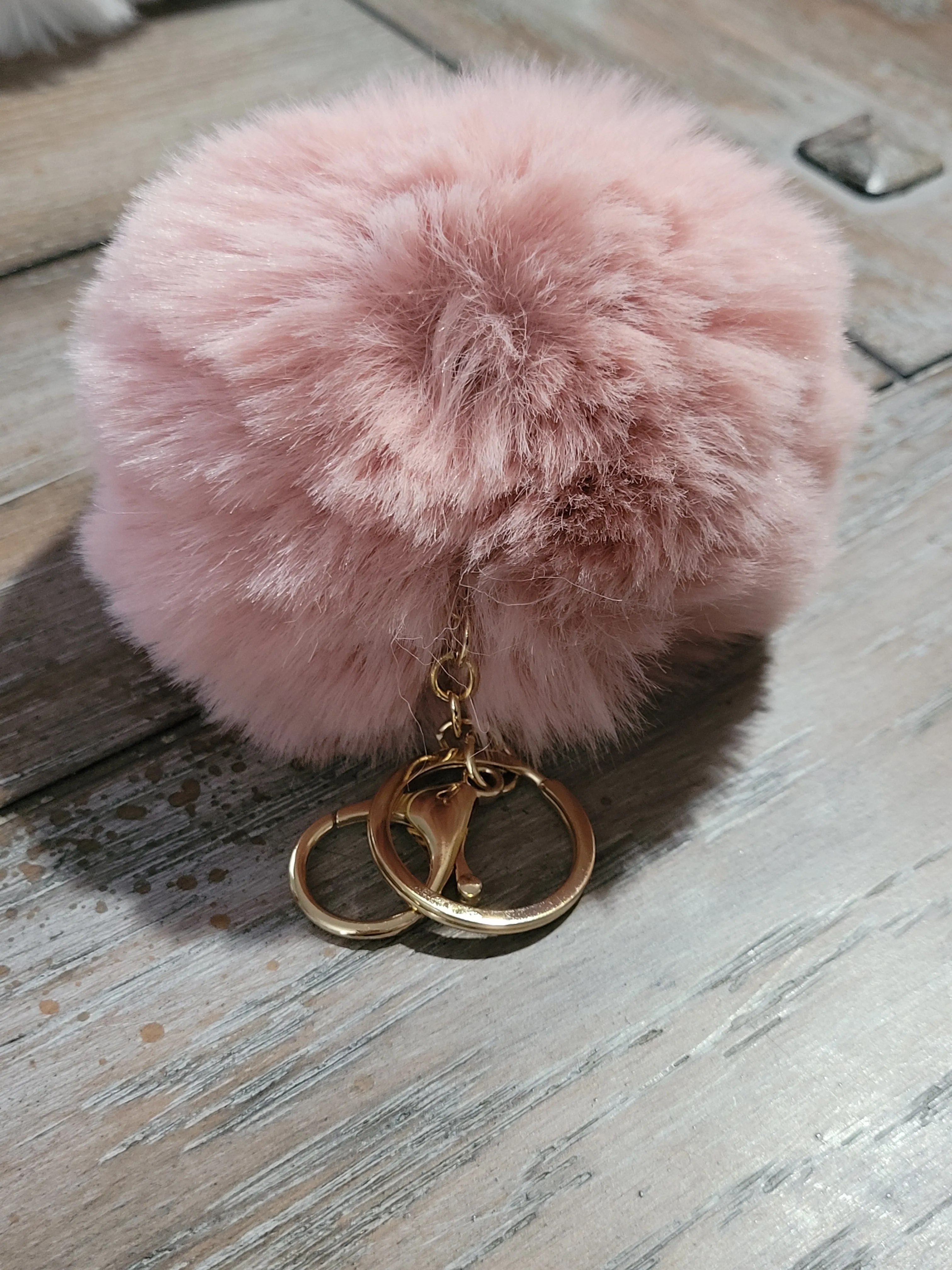 Fuzzy Keychain