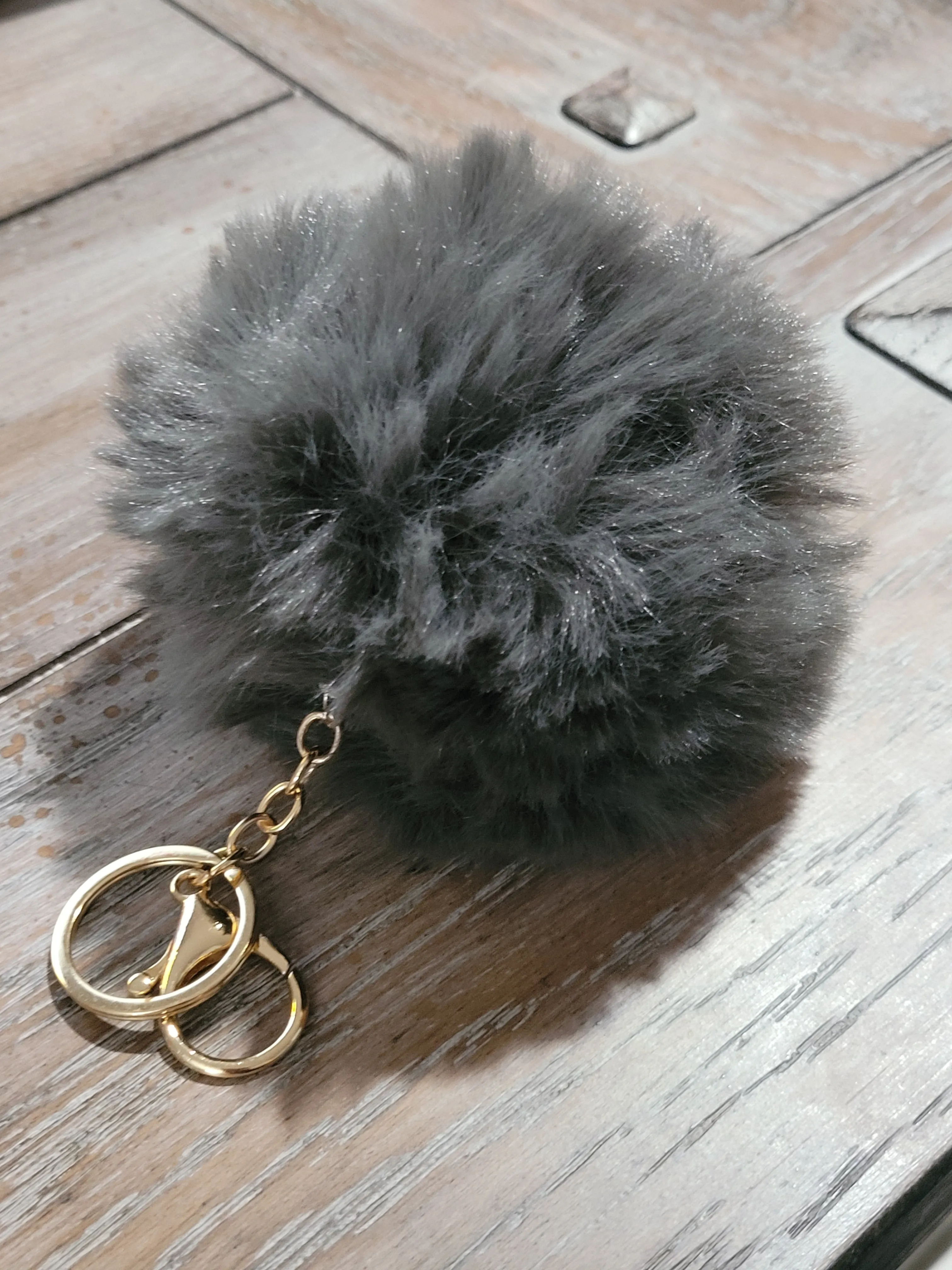 Fuzzy Keychain
