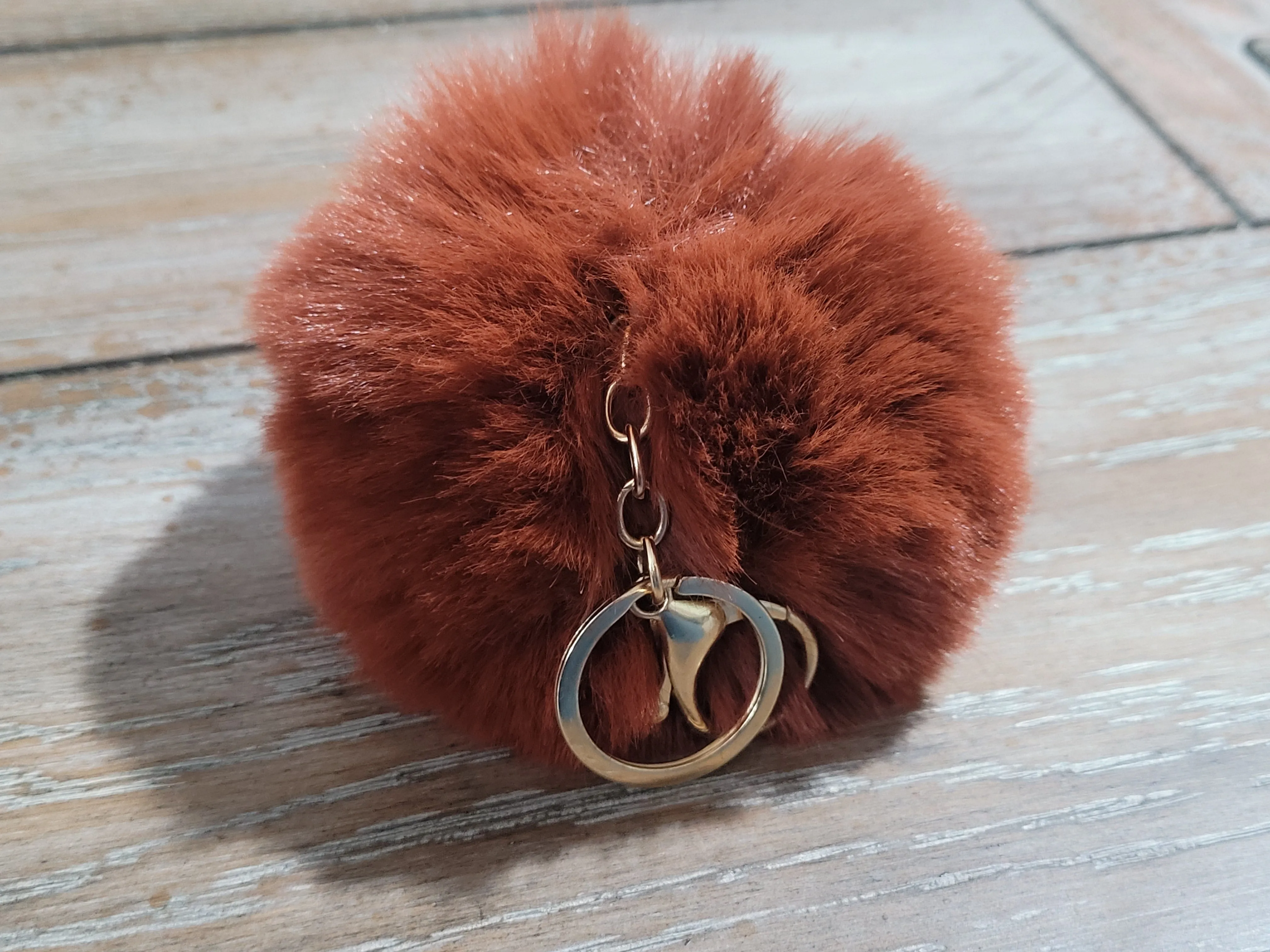 Fuzzy Keychain