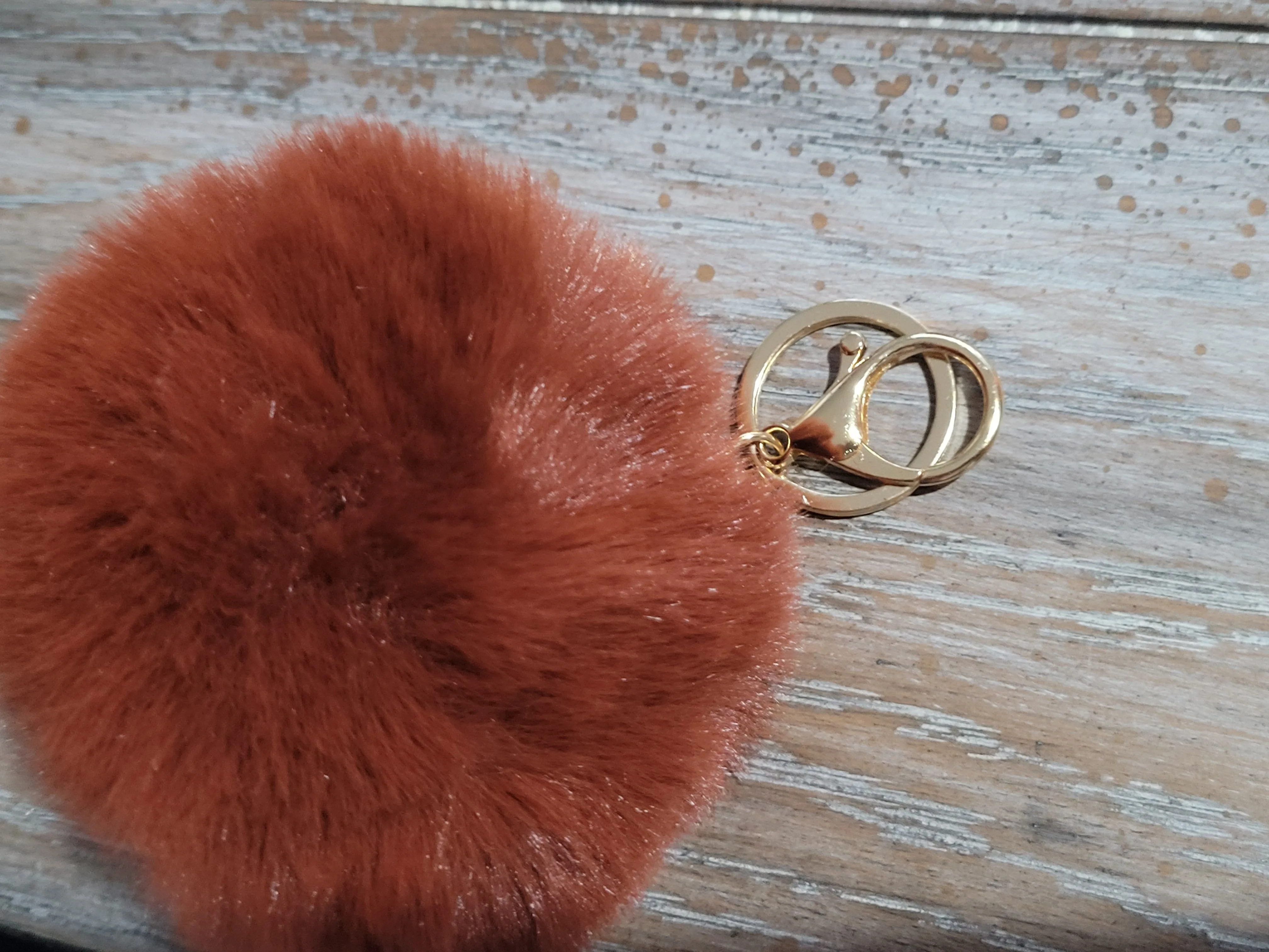 Fuzzy Keychain