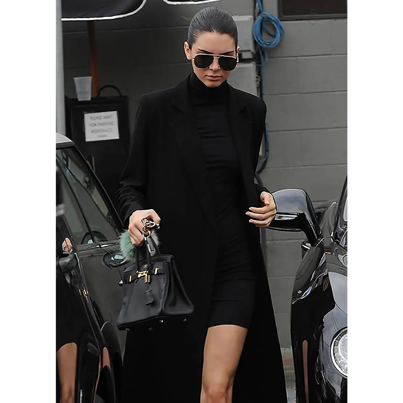 Hermes Black Baby Birkin 25cm Togo Gold GHW Satchel Jewel