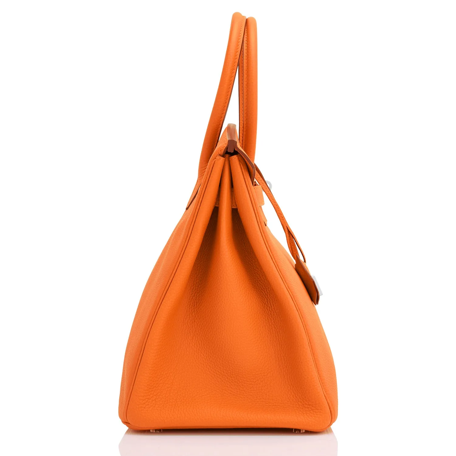 Hermes Orange Birkin 35cm Togo Palladium Hardware