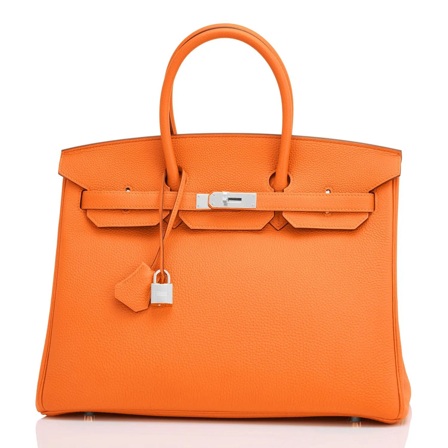 Hermes Orange Birkin 35cm Togo Palladium Hardware