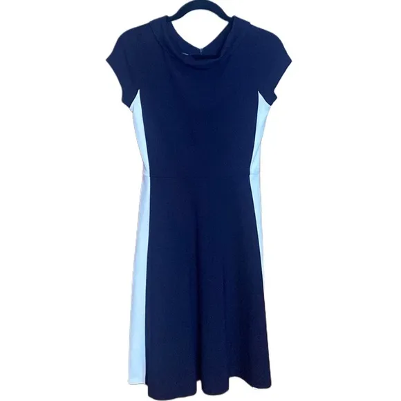 Hobbs Dresses Hobbs London Lenora Dress Sz 4 Navy/White Elegant Classy Hourglass