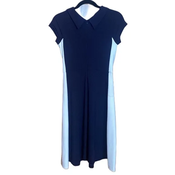 Hobbs Dresses Hobbs London Lenora Dress Sz 4 Navy/White Elegant Classy Hourglass