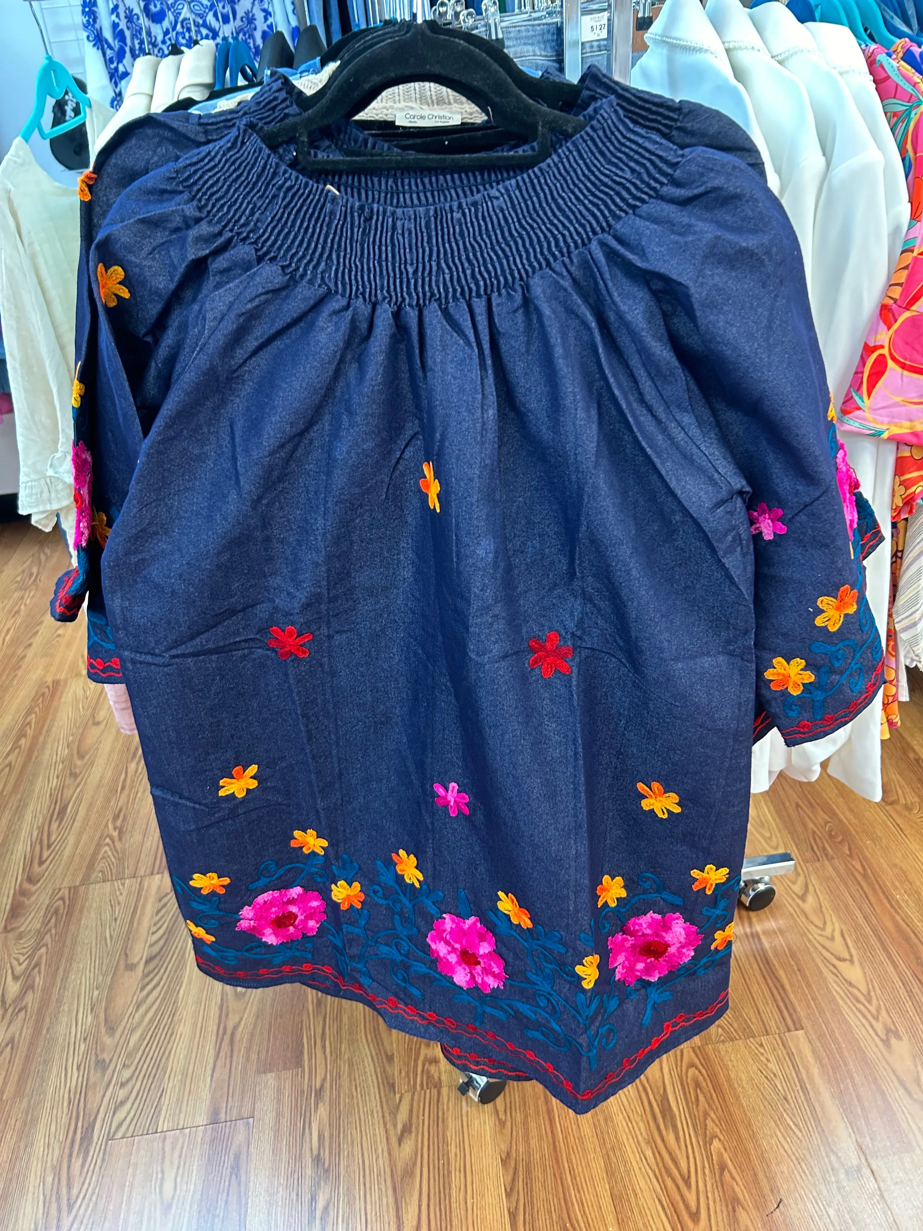 Indie Embroidery Dress