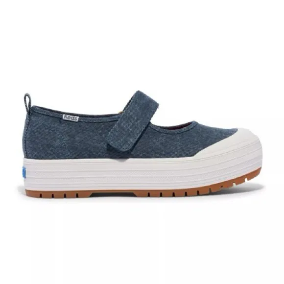 Keds Mary Jane Denim Size 8.5 NEW IN BOX