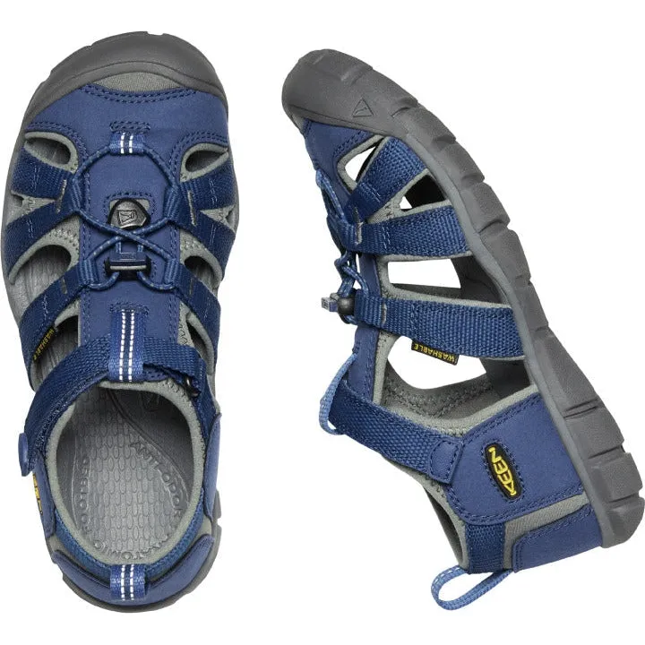 Keen Seacamp II CNX Sandal - Blue Depths/Gargoyle