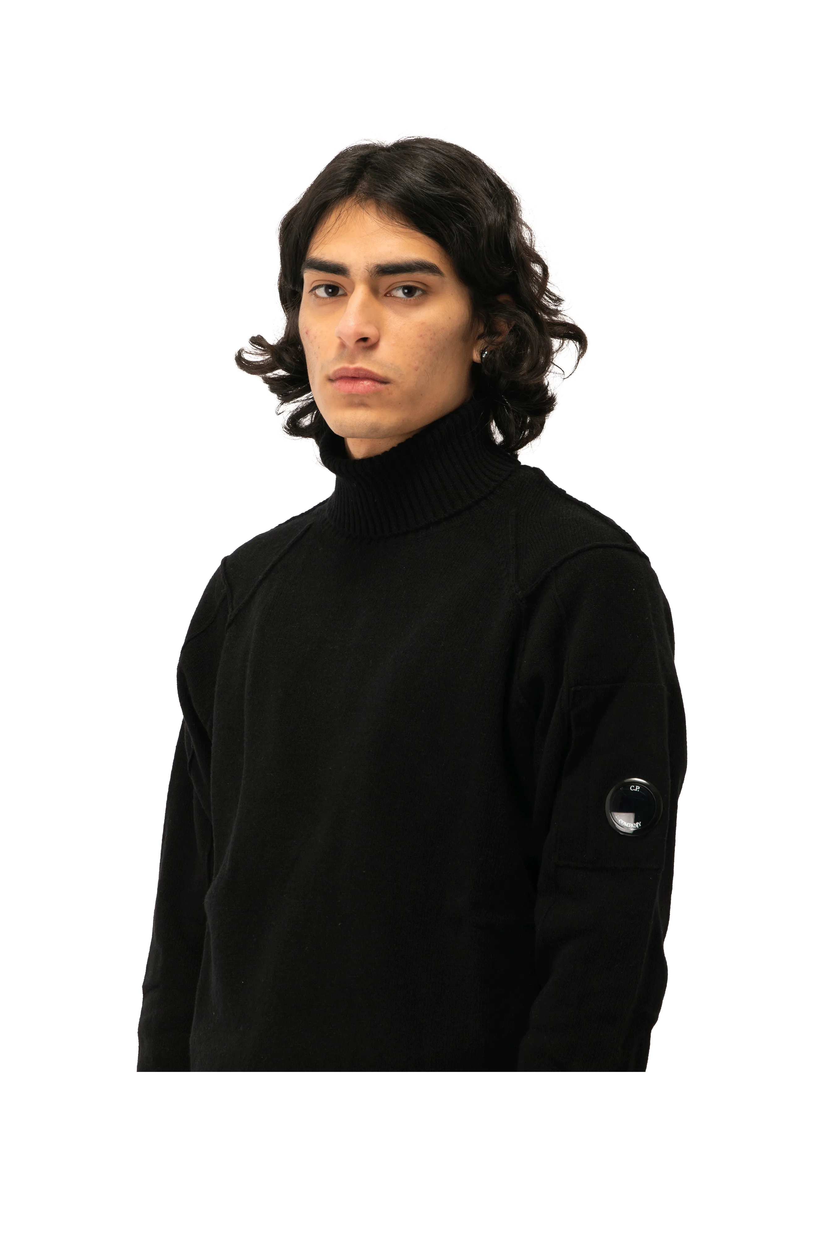 Lambswool Roll Neck Jumper