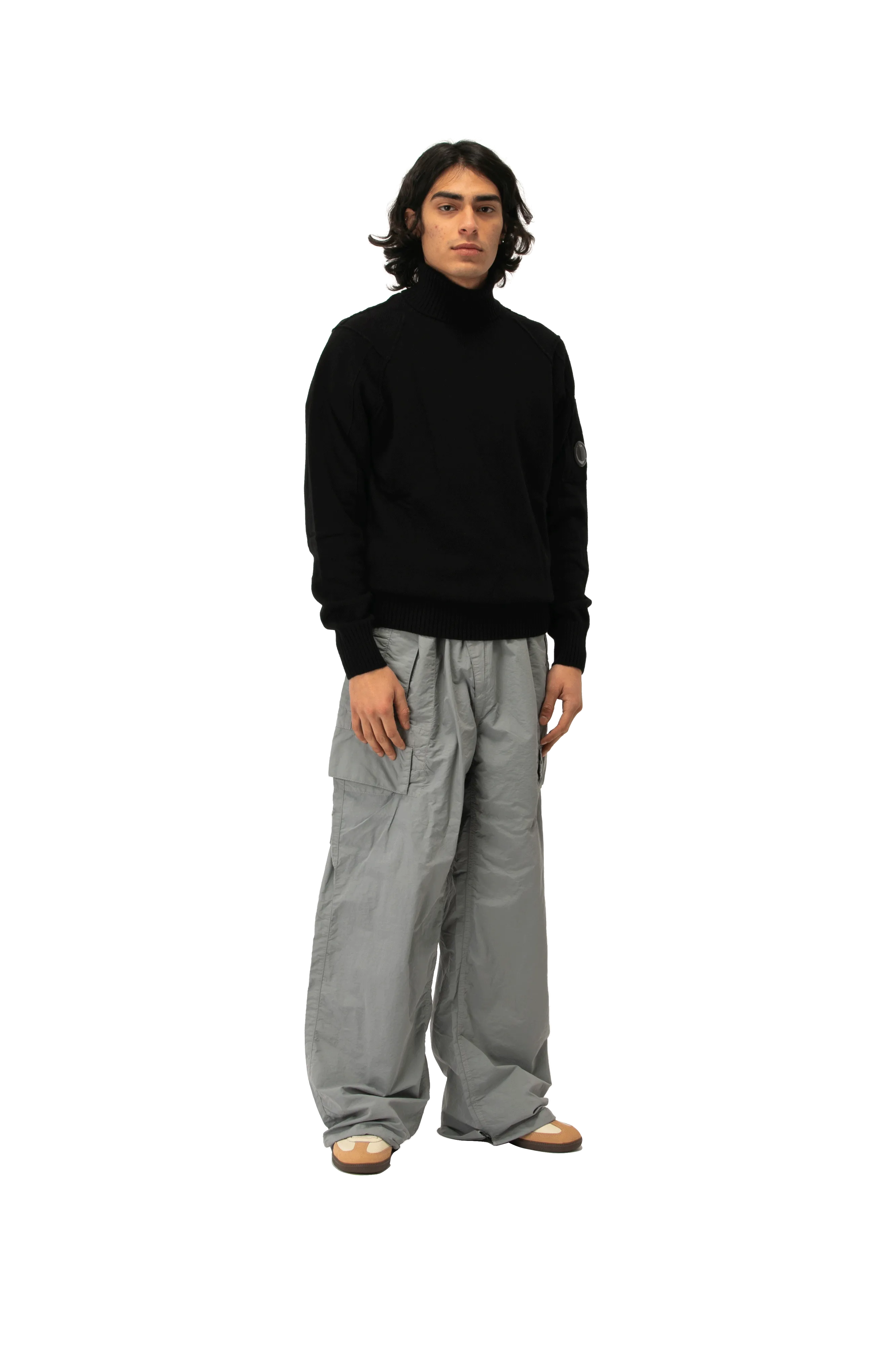 Lambswool Roll Neck Jumper