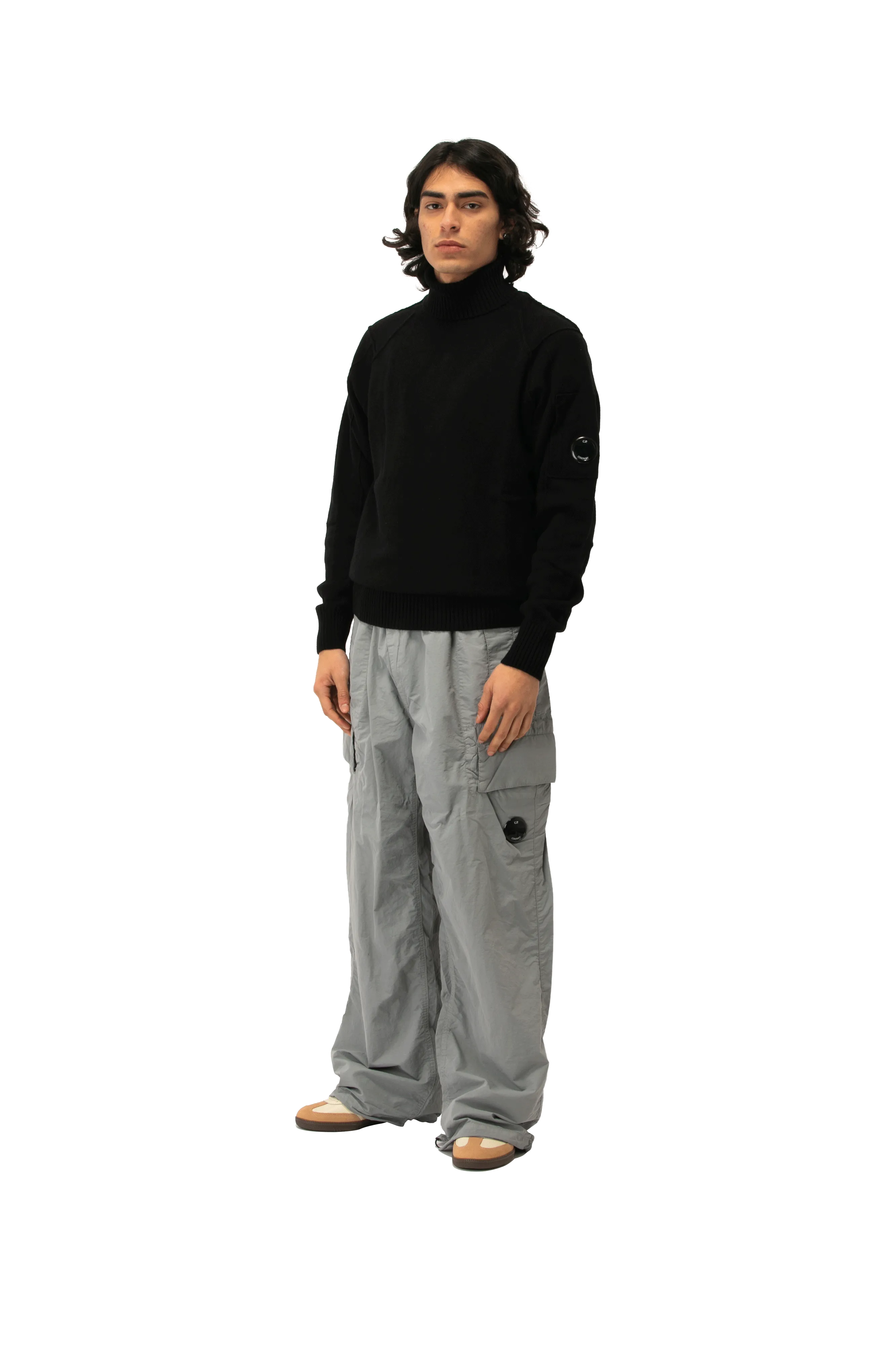 Lambswool Roll Neck Jumper