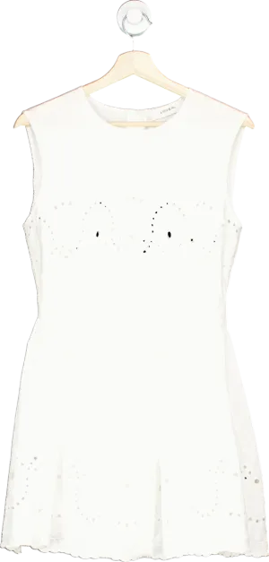 Lover White Eyelet Dress UK 12