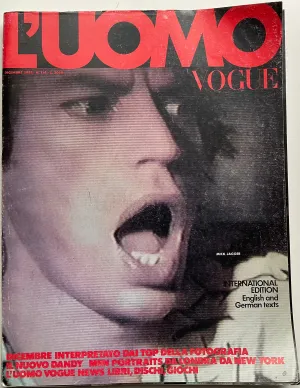 L’Uomo Vogue Dicembre 1981 N. 114
