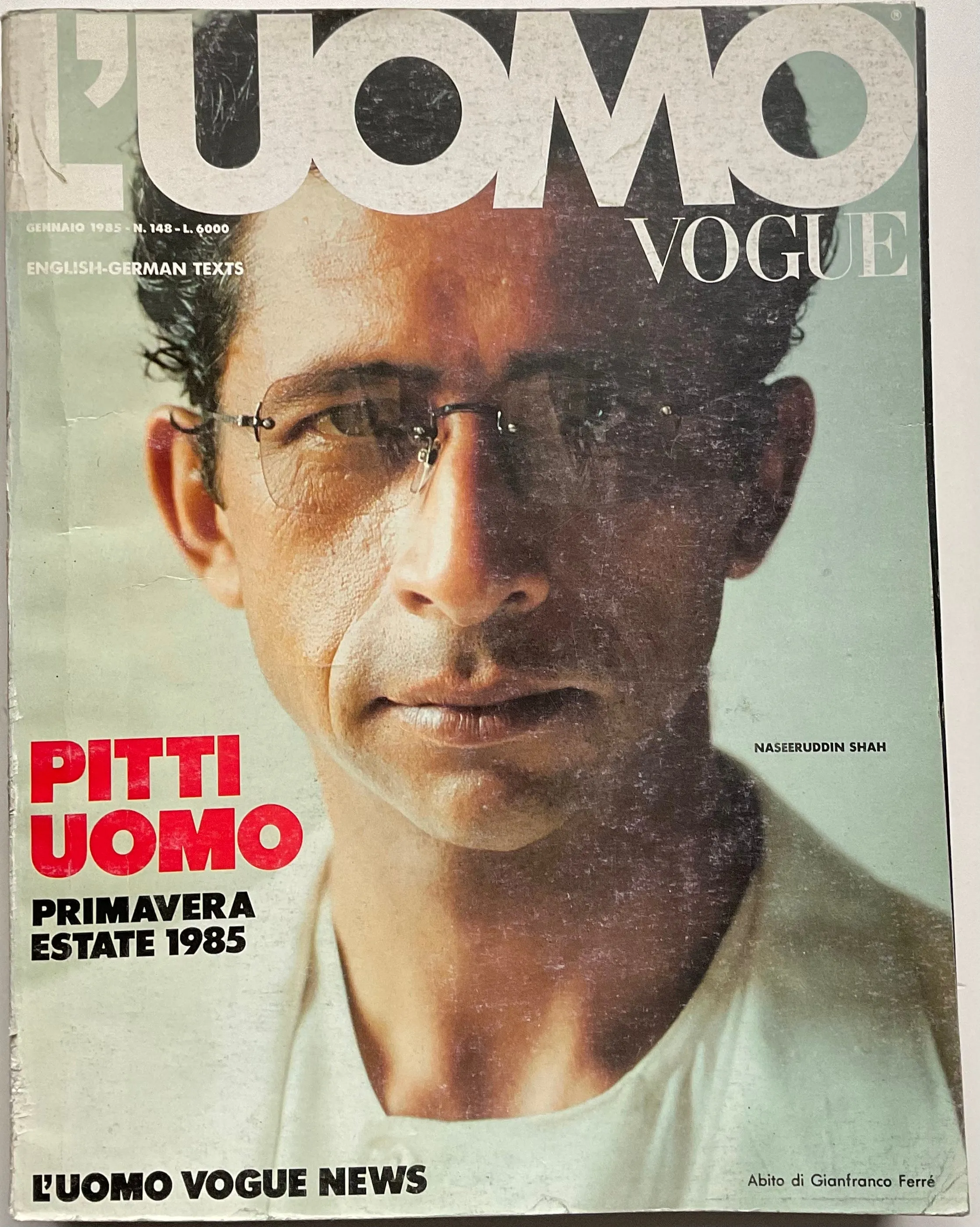 L’Uomo Vogue Gennaio 1985 N. 148