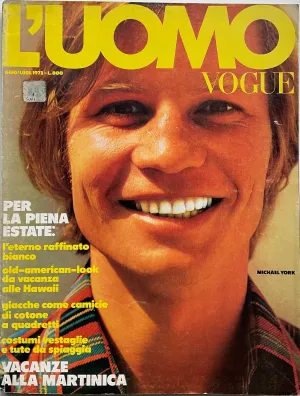 L’Uomo Vogue Giugno/Luglio 1973 N. 24