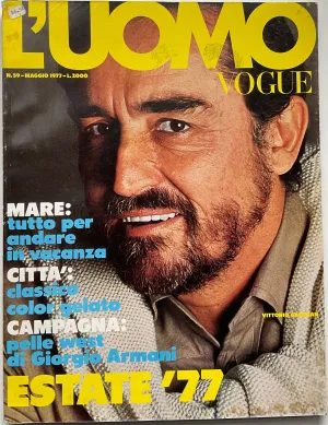 L’Uomo Vogue Maggio 1977 N. 59
