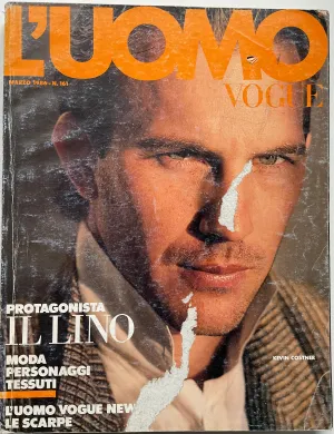 L’Uomo Vogue Marzo 1986 N. 161