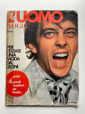 L’Uomo Vogue Primavera Edizione 1969