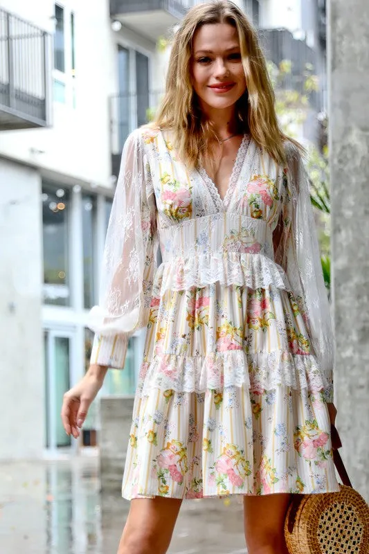 Maren floral dress