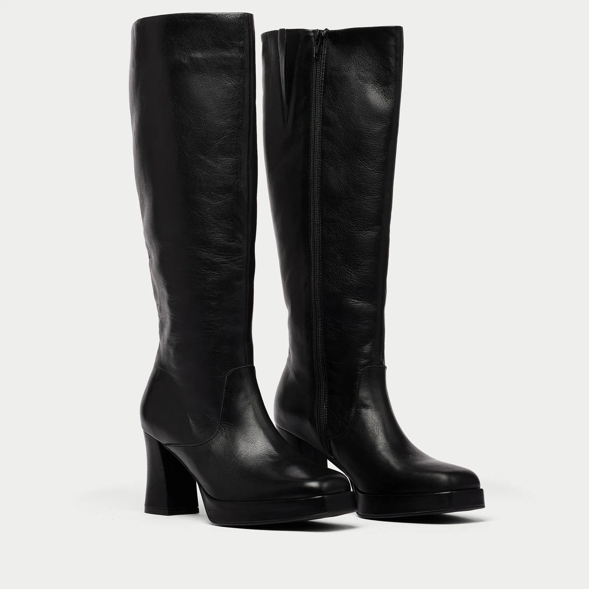 Martha - Black Leather
