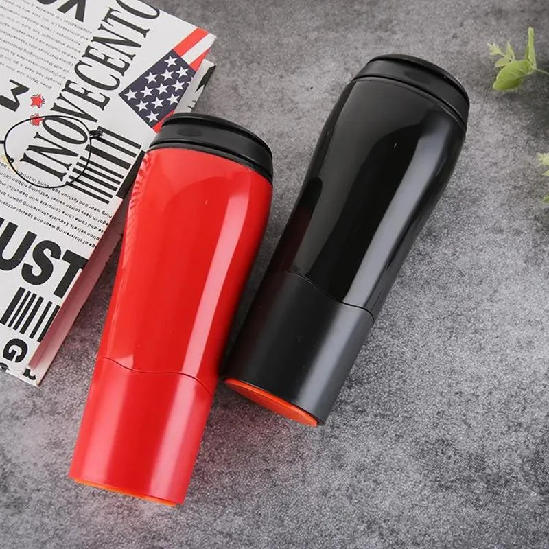 Mächtiger Becher Doppelwandiger Plastik-Reisebecher