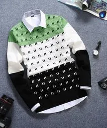 Men's Fashion Design Sweater