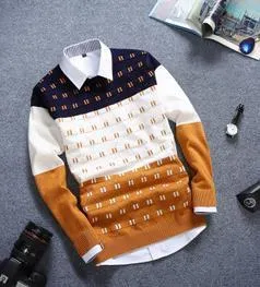Men's Fashion Design Sweater