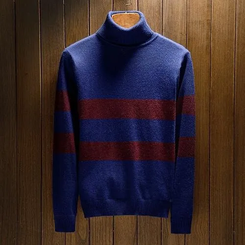 Men's Fashion Turtleneck Pullover