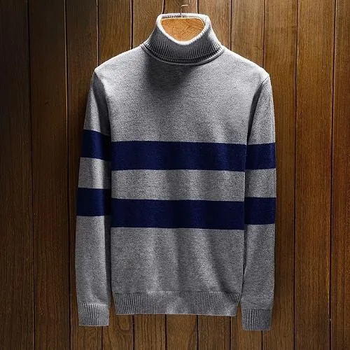 Men's Fashion Turtleneck Pullover