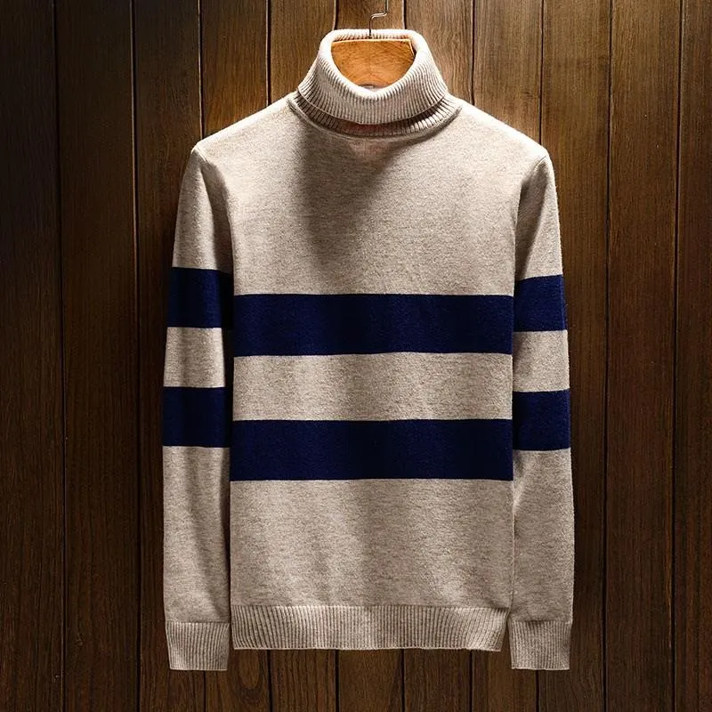 Men's Fashion Turtleneck Pullover