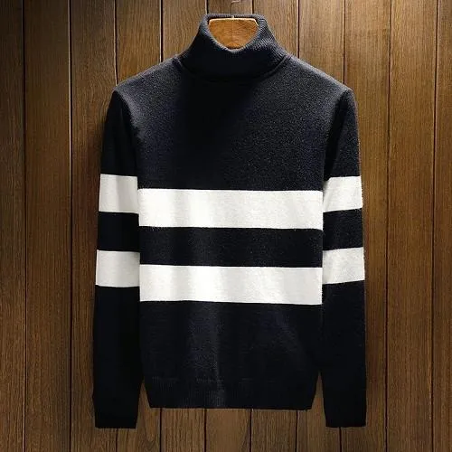 Men's Fashion Turtleneck Pullover