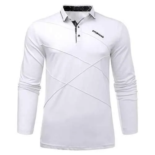 Mens Solid Cotton Golf Shirt