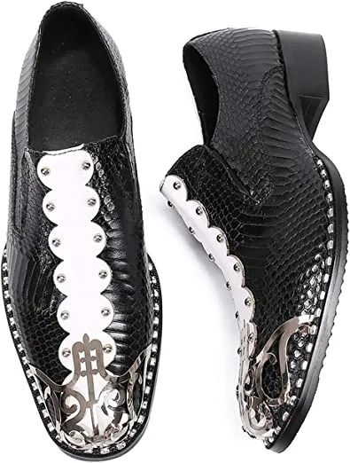 Men's Western Loafers Round Toe