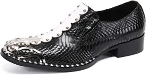 Men's Western Loafers Round Toe