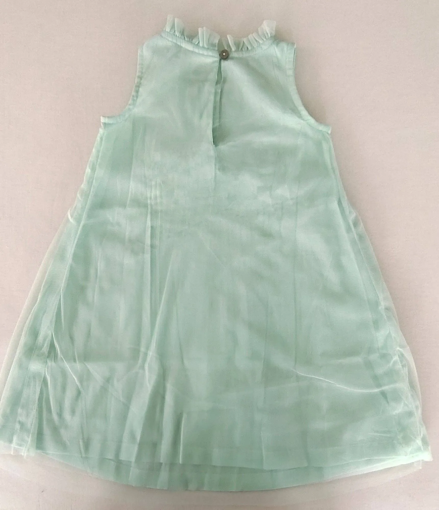 Mint Green Ruffle Tulle Dress