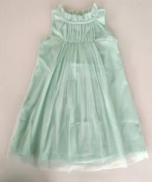 Mint Green Ruffle Tulle Dress