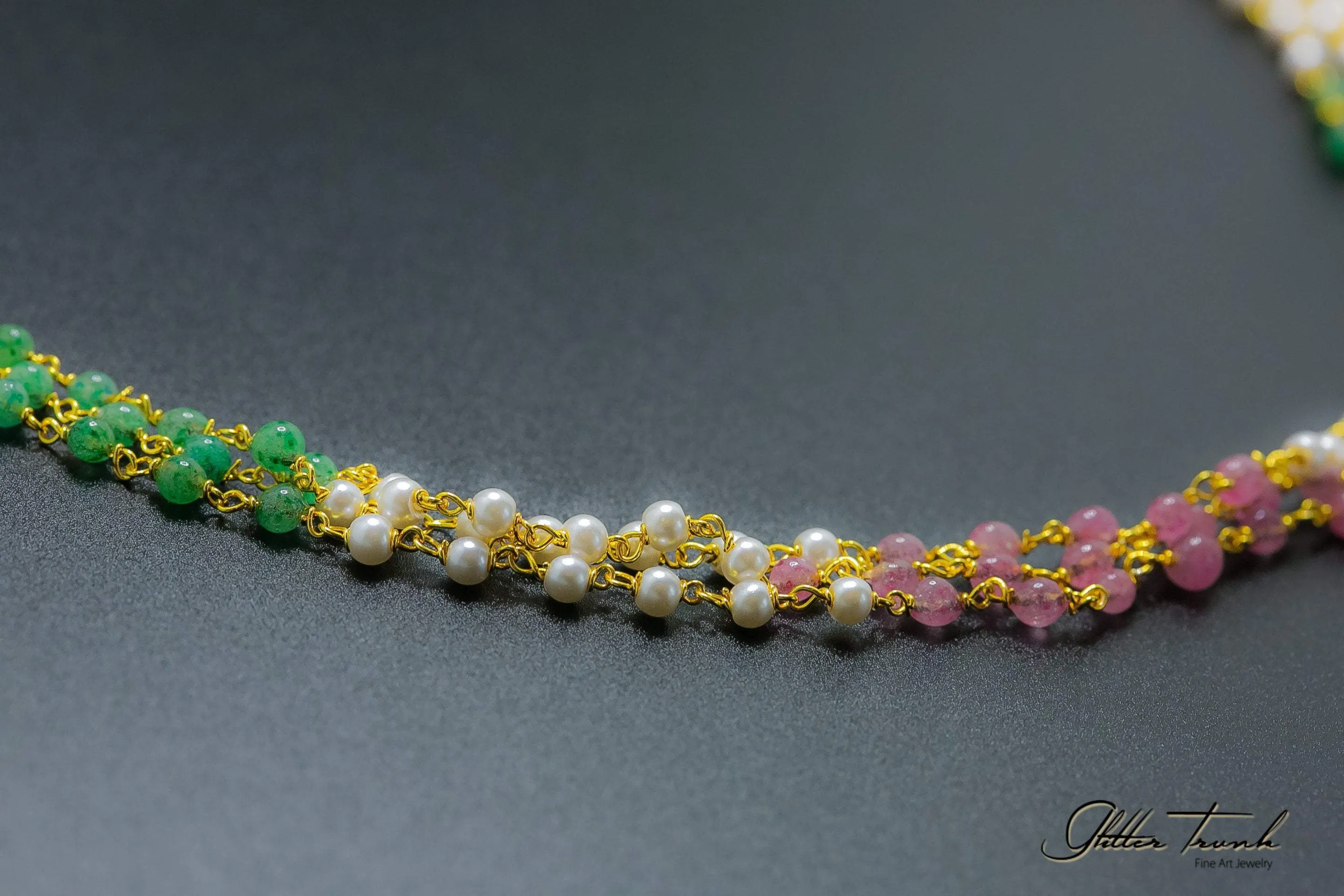 Mixed Stones Elegant Necklace
