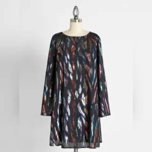 MOD CLOTH | Northern Lights Metallic Dress