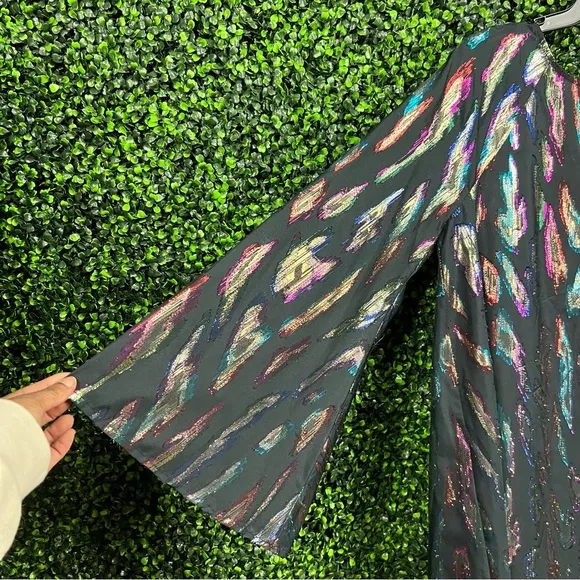 MOD CLOTH | Northern Lights Metallic Dress