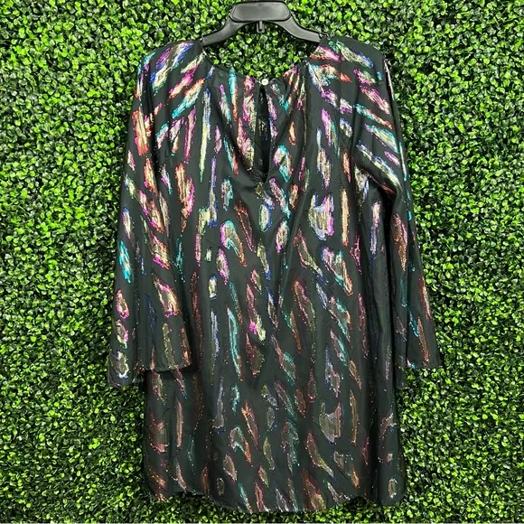 MOD CLOTH | Northern Lights Metallic Dress