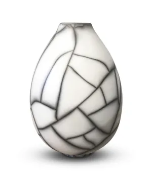 Naked White Craquele -Large