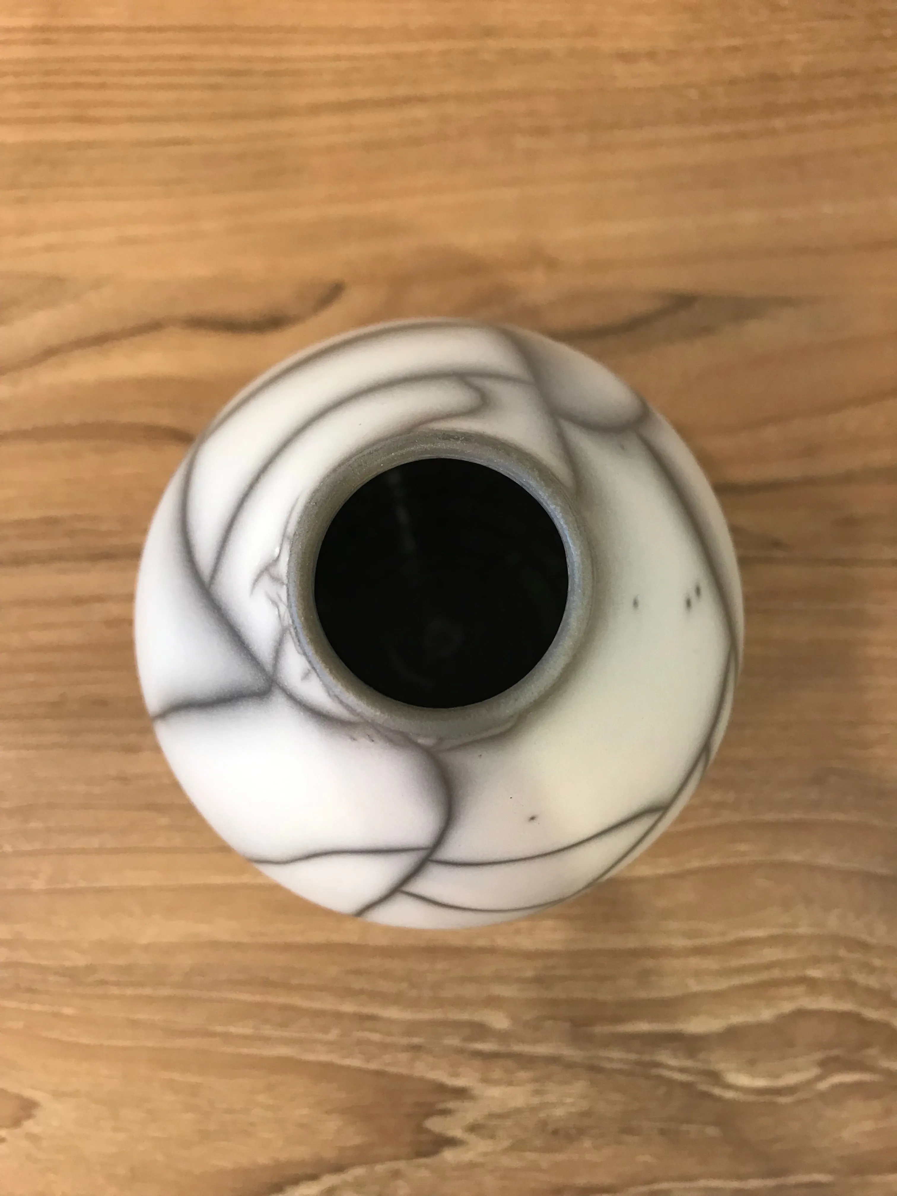 Naked White Craquele -Large