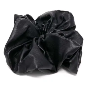 New York Collection Vegan Leather X-Large Scrunchie