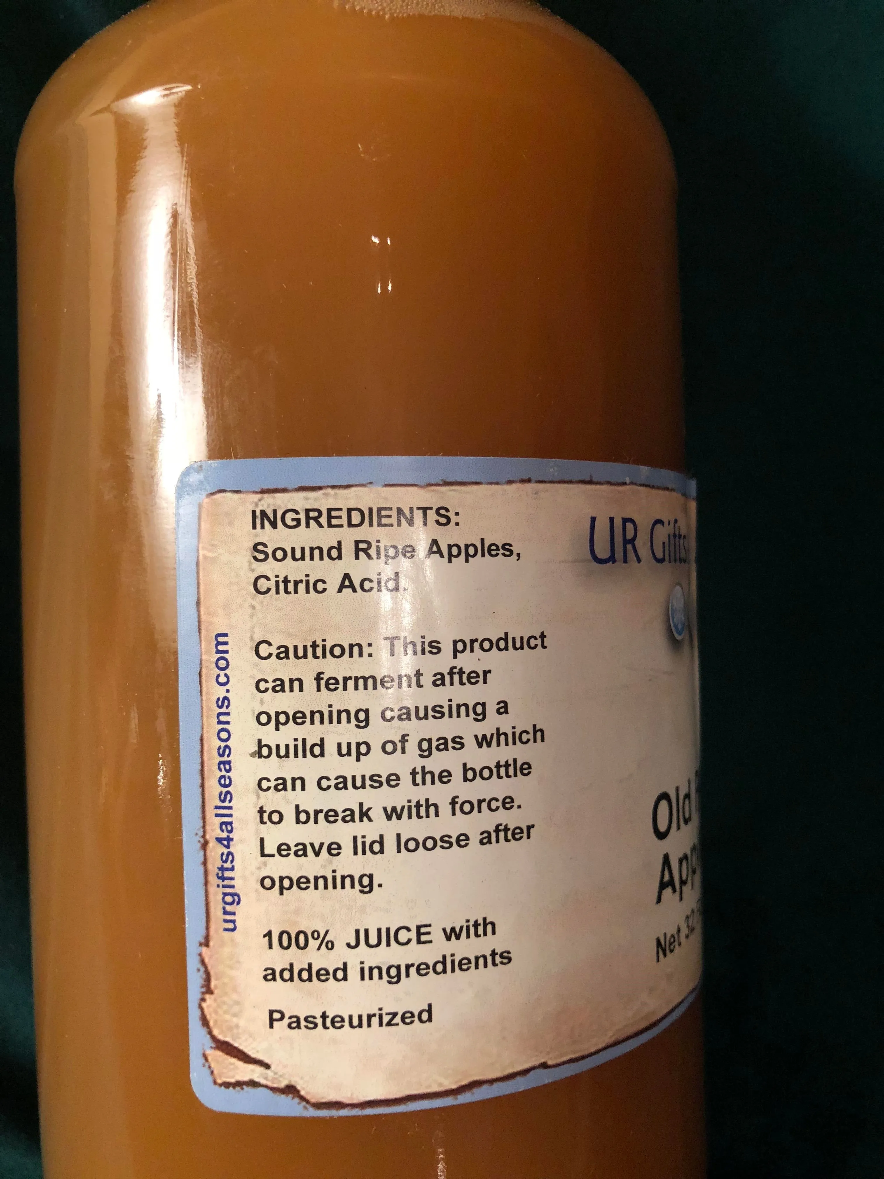 Old Fashion Apple Cider