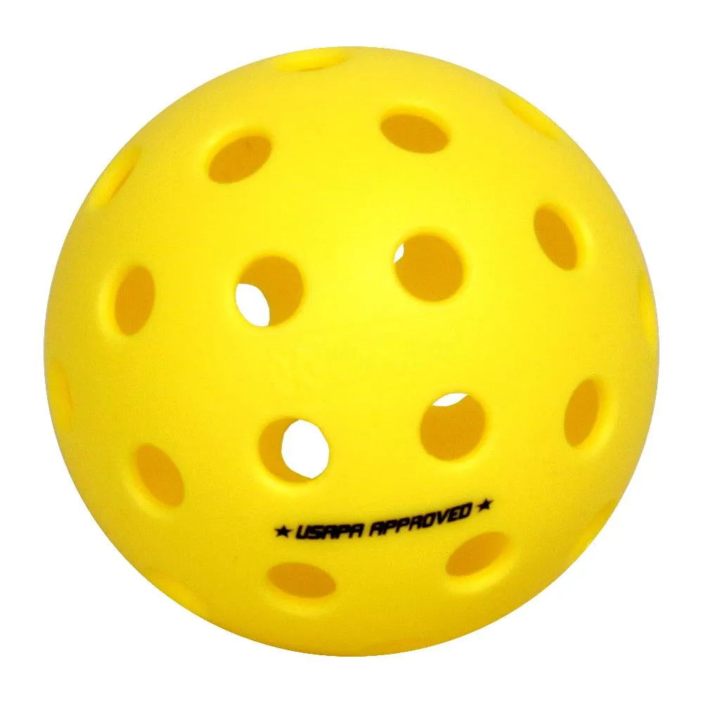 Onix Fuse G2 Outdoor Pickleball 3 Pack - Yellow