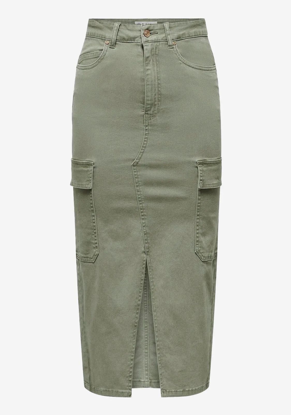 ONL Lola HW Cargo Long Skirt
