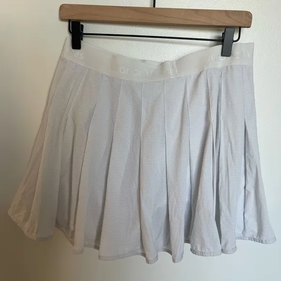 Outdoor Voices Sport 4&quot; Skort Pleated White