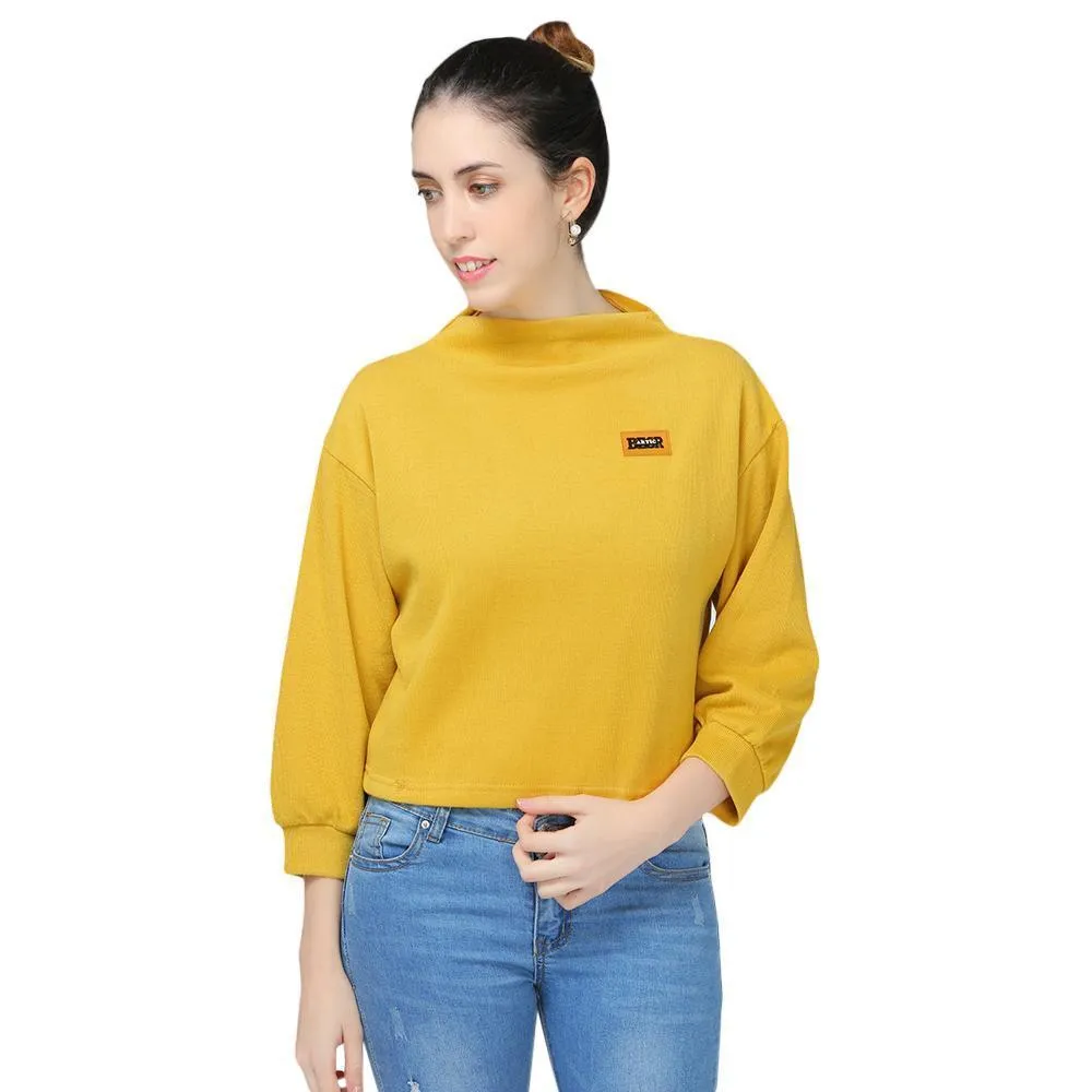 Oversized Lantern Sleeve Sweatshirt