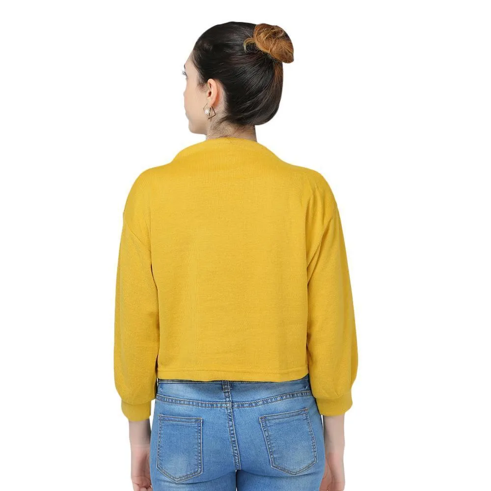 Oversized Lantern Sleeve Sweatshirt