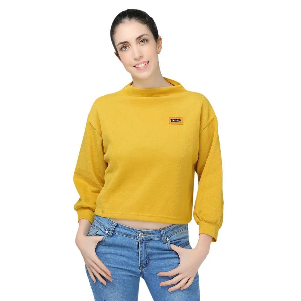 Oversized Lantern Sleeve Sweatshirt